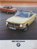 BMW 2002 Cabriolet 1971 (Prospekt)