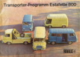 Renault Estafette 196x (Prospekt/Brožura)