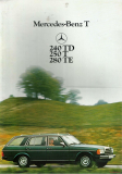 Mercedes-Benz W123 240TD, 250T, 280TE 1979 (Prospekt)