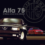 Alfa 75 & Milano - driven to be different (second edition)