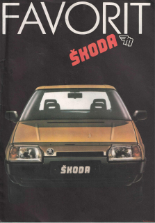 Škoda Favorit 1990 (Prospekt)