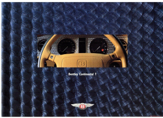 Bentley Continental T 1996 (Prospekt)