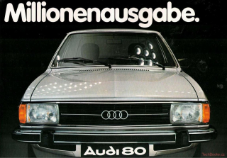 Audi 80 1978 (Prospekt)