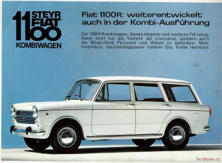 Steyr Fiat 1100 1967 (Prospekt)