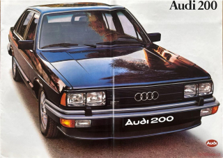 Audi 200 1980 (Prospekt)