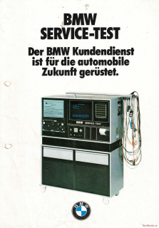 BMW Service-Test (Prospekt)