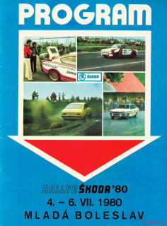 Rallye Škoda 1980 - Program