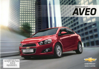 Chevrolet Aveo 2012 (Prospekt)