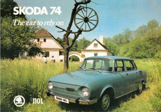 Škoda 110 L 1974 (Prospekt)