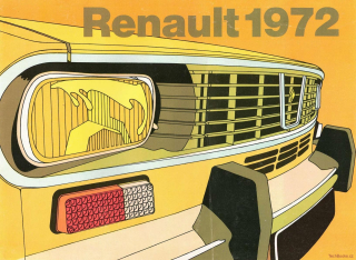 Renault 1972 (Prospekt/Brožura)