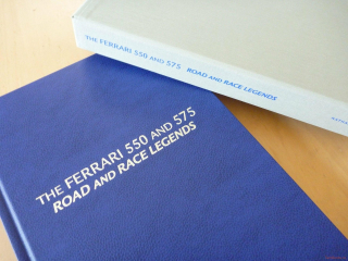 Ferrari 550 And 575 Road And Race Legends (BLUE LEATHER EDITION)