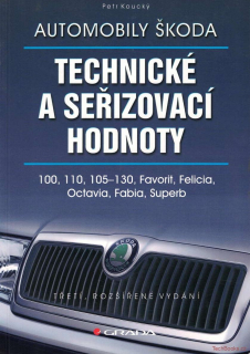 Automobily Škoda - technické a seřizovací hodnoty