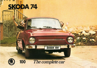 Škoda 100 1974 (Prospekt)