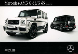 Mercedes-AMG G 63 / G 65 2016 (Prospekt)