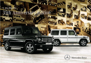 Mercedes-Benz G-Klasse 2015 G 350 BlueTEC 35th Anniversary Edition (Prospekt)